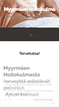 Mobile Screenshot of myyrmaenhoitokulma.com