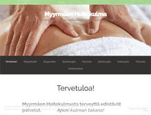 Tablet Screenshot of myyrmaenhoitokulma.com